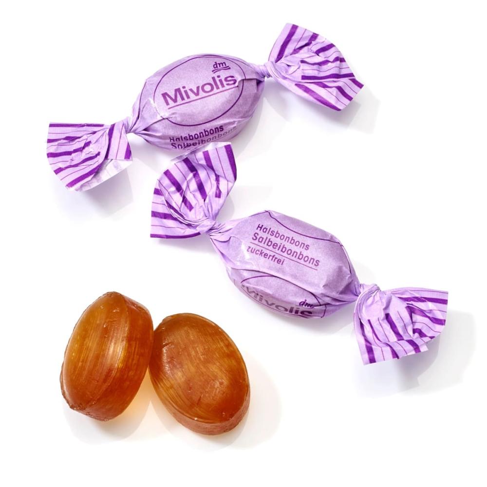 DM Mivolis Sugar-Free Sage Candy 125g