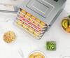 Умный 6-уровневый обезвоживатель пищевых продуктов из нержавеющей стали для овощей, мяса, лакомств для домашних животных и лекарственных трав