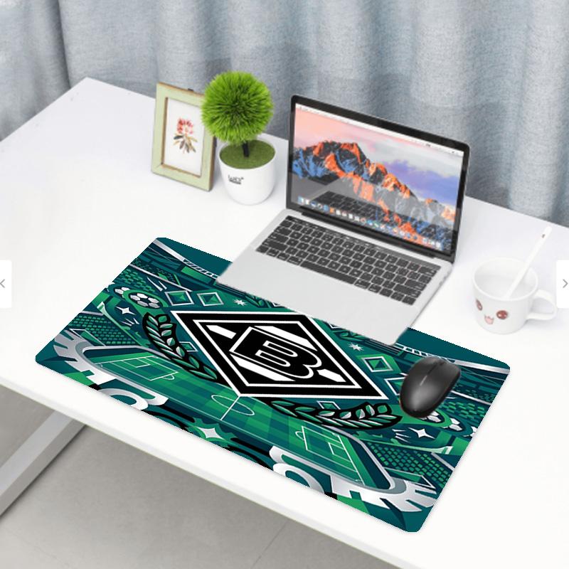 Borussia Monchengladbach Print Mouse Pad, Anti‑Slip Desktop keyboard Mat, for PC Laptop Gaming Working Daily Use, Cool Festival Surprise Gift