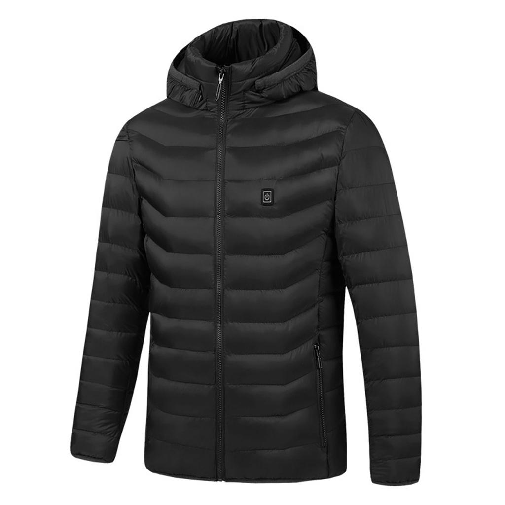 1PC Heated Cotton Heating Jacket for Men Women USB Electric Warmer Clothes Coat