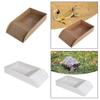 Smooth Tortoise Feeder With Platform Turtle Tank Tortoise Feeding Dish  Hamster