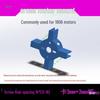 Brushless Motor Mount for Model Aircraft (1104/1306/1806/2212) - 3D Printed for Hand Launch & Fixed-Wing Modifications