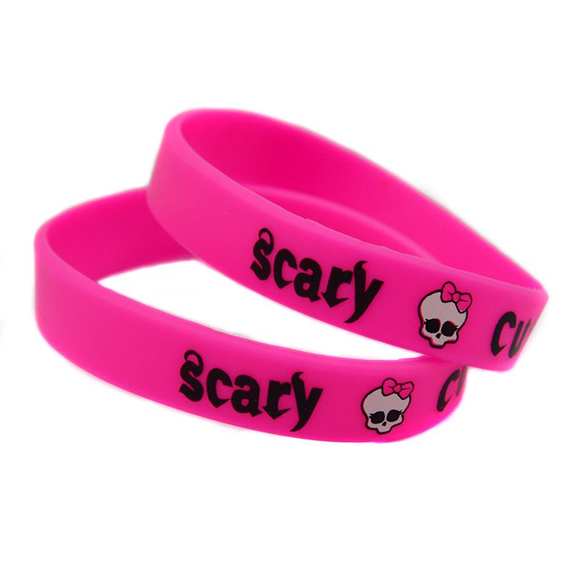 Аниме Браслет силиконовый спортивный Монстер Хай