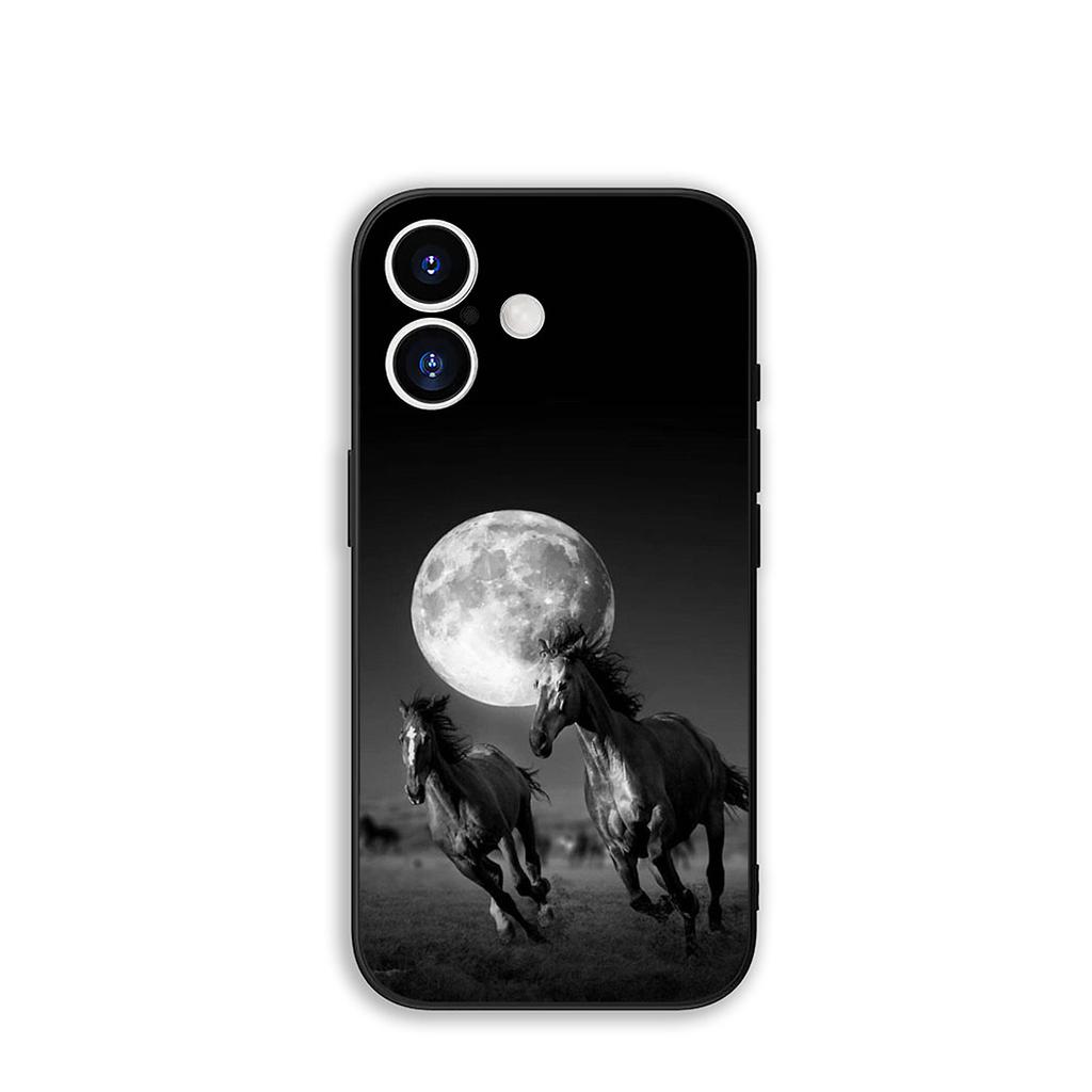 Чехол для телефона Бегущая дикая лошадь Крутой корпус для Apple iPhone 17 16 11 Pro XS Max XR 6 7 8 Plus + 16E SE 2020 Air 5 8+ Чехол
