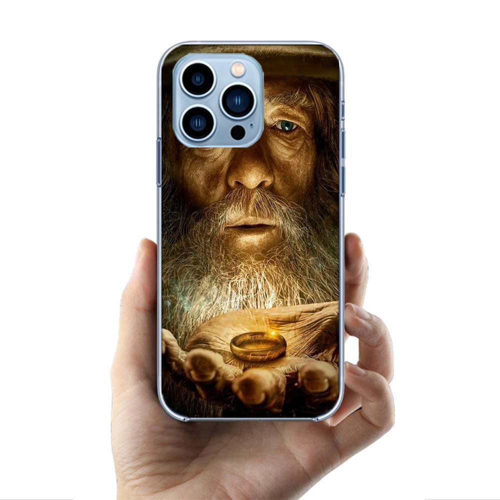 Чехол для телефона L-Лорд Колец R-Rings Для iPhone 17E 16E 17 Air 16 Pro Max 15 Pro 14 Plus 11 13 12 Mini Чехлы Совместим