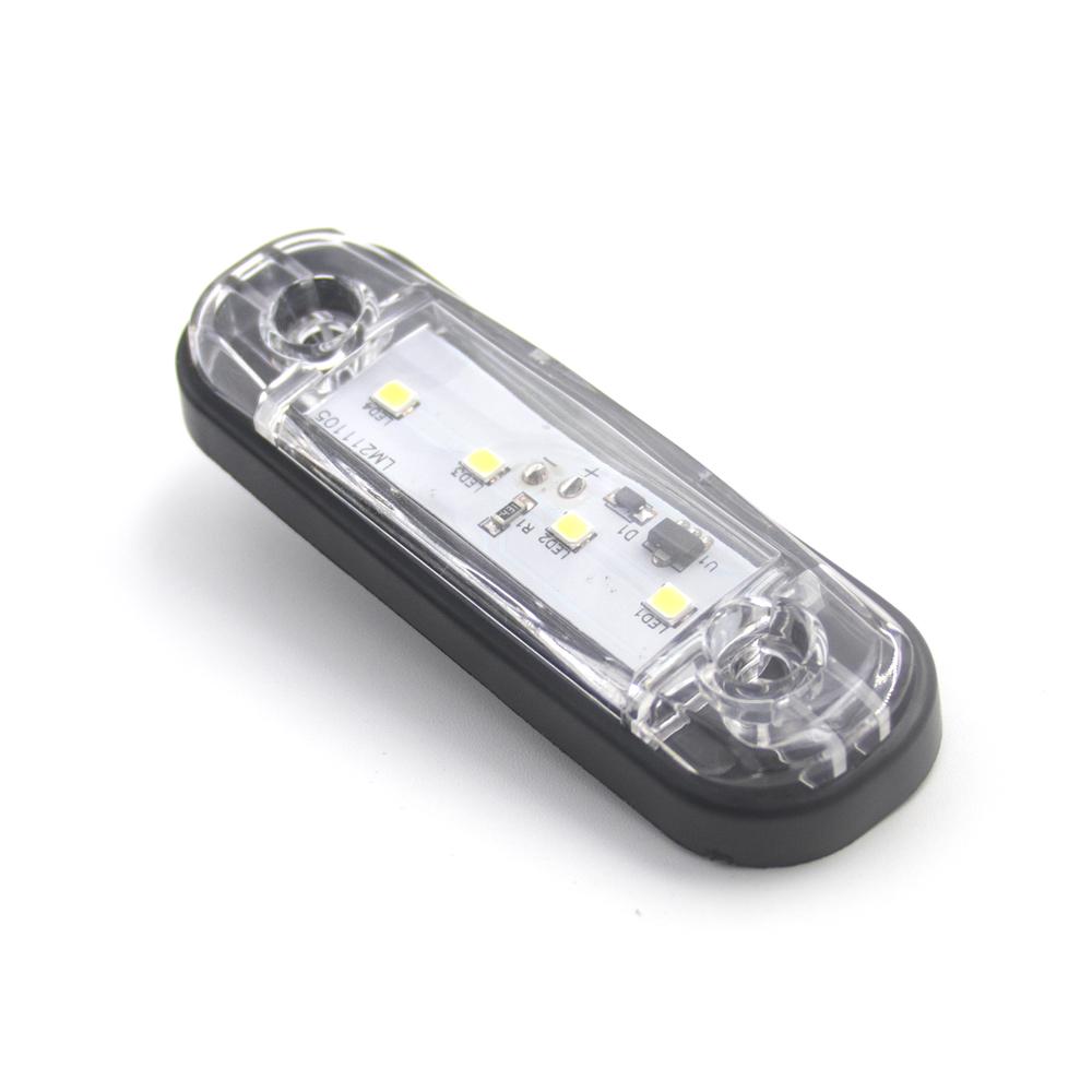 4x/6x/8x/10x LED 12V 24V Car External Side Marker Clearance Tail Light Signal Warning Brake Indicator Trailer Truck Lorry Bus