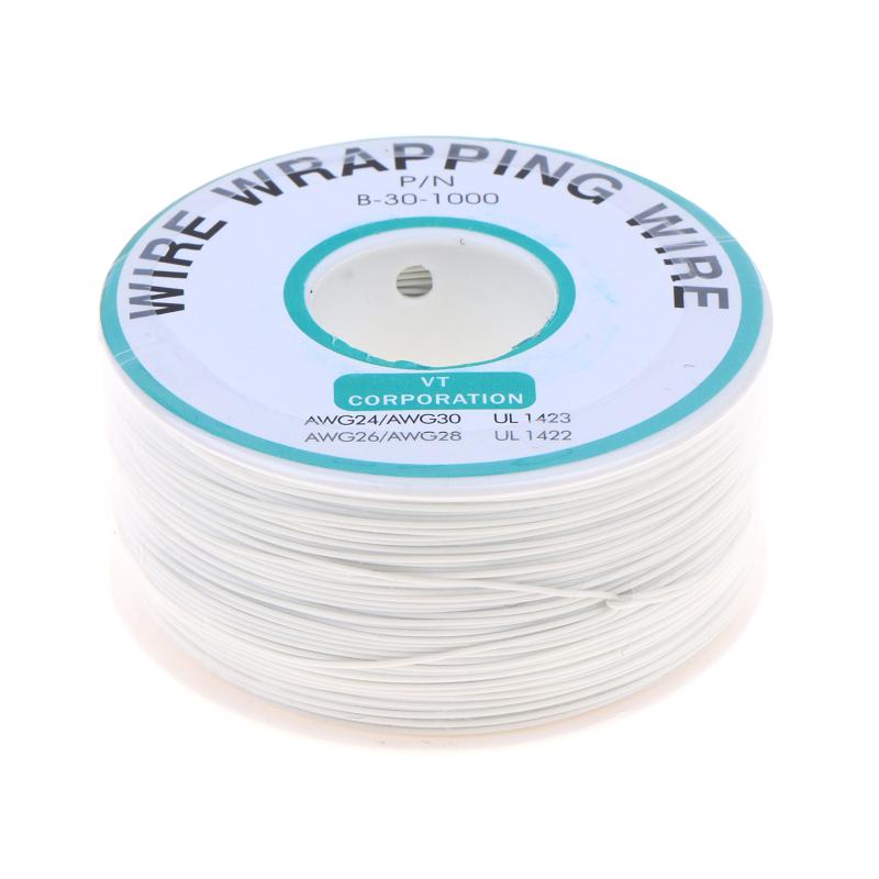 11 Colors 250M 30Awg Wire Wrapping Wire B-30-1000 Ul1423 Tinned Copper Solid Pvc Jumper Insulation Cable Ok Wire