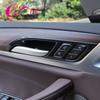Car Carbon Fiber Inner Door Handle Frame Cover Sticker for BMW X3 G01 2018    2022