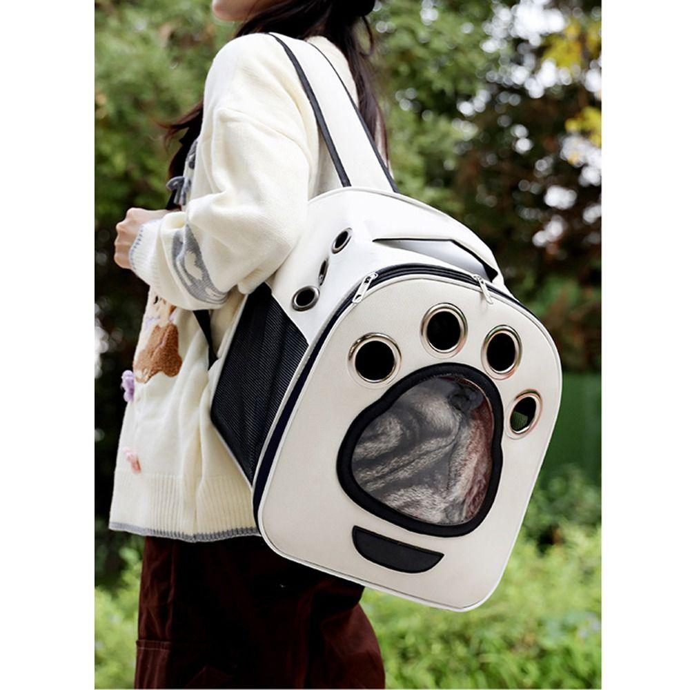 Breathable Travel Cat Carrier Lightweight Portable Pet Bag Cats Carrying Case Window Design