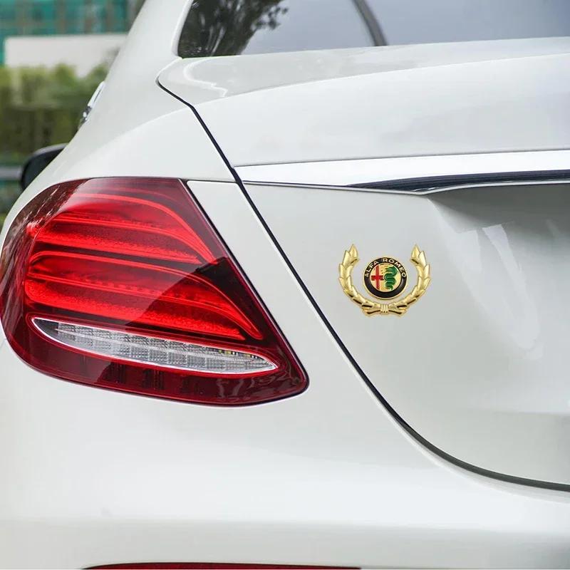 LNYCP1 Car Styling Trunk Body Sticker for Alfa Romeo 159 156 147 Giulia Giulietta Stelvio Mito Gt Brera Spider Volante Auto Accessories
