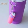 Keychain Lip Balm Stand Holder Multi-Functional Clip for Cotton Swabs Trinkets 3D Printed Lightweight Design Portable Keyring