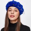 Vintage Dome Beret Round Pumpkin Painter's Hat Personality British Cap  Women