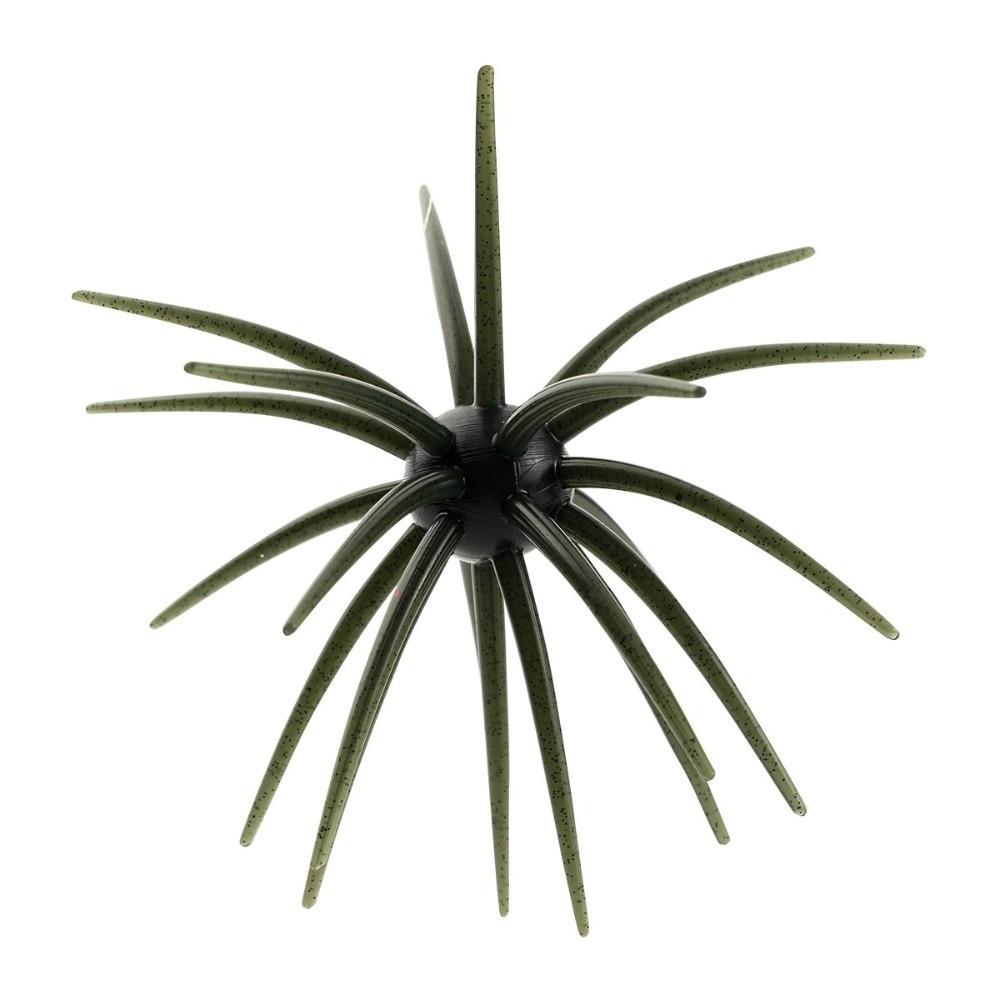 5pcs 5pcs Pack Sea Urchin Fishing Lures 11cm 9g Size Silicone Fishing Baits For Trout Fishing