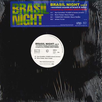 12-дюймовая пластинка РАЗЛИЧНЫЕ Brasil Night Vol. 3 Отличный звук BLJ004 BLJ 2000 Япония Танцевальная Электроника Б/У