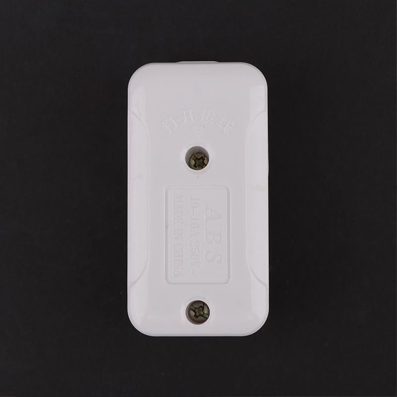 White ON OFF Push Button Switch Table Led Lights Online Midway Control Switch Cab Bedside Lamp Power Switch 6A 250V