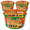 Nongshim Большая миска Рабоккури (Сладкий и острый вкус рамён-ттокпокки) 105 г x 3 стаканчика / 4 стаканчика