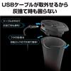 Seiko Sangyo Car Interior Supplies Ashtray Sequential Light Ash BK Drink Holder Type with LED Black (EXEA) (EXEA) ED-239