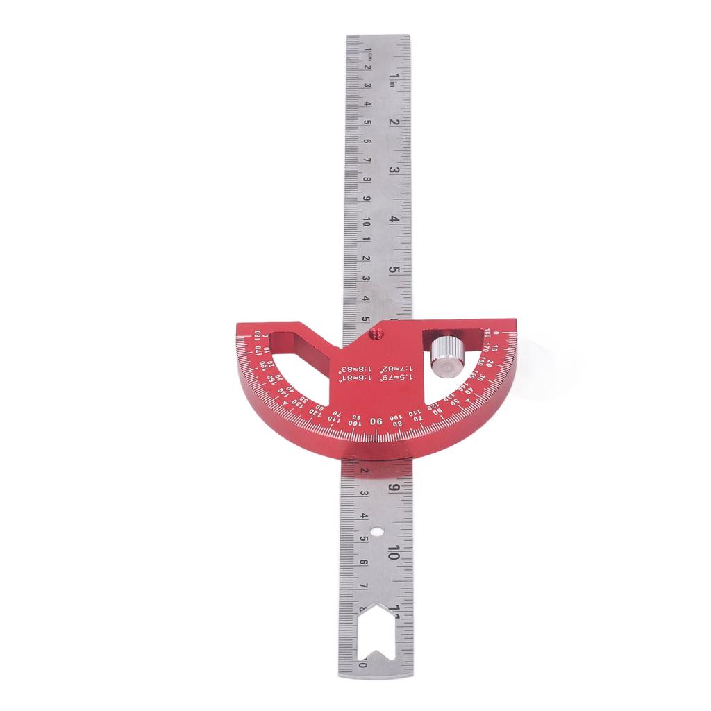 Деревообрабатывающая угловая линейка Высокоточный магнитный многофункциональный угломер для столярных работ