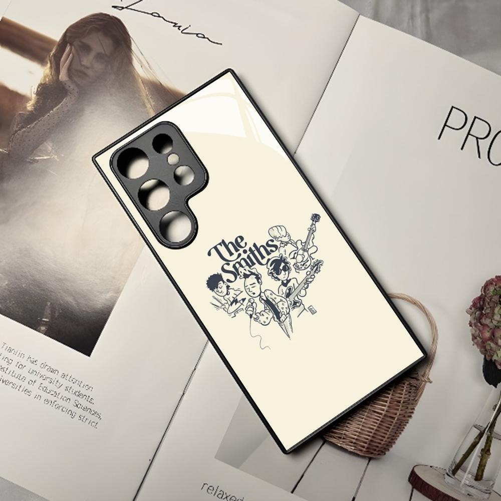 THE SMITHS Чехол для телефона Rock Ban для Samsung Galaxy S26 S25 S24 S23 S22 S20 S21 Edge Ultra Plus Fe Цветной Серебристый Чехол