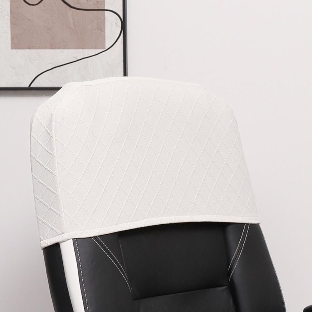 Protective Cover Office Chair Backrest Cover Solid Color Chair Back Covers  Office Chair