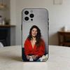 Чехол для телефона C-Camila M-Morrone для iPhone 17,16,15,14,13,12,11 Plus,Pro Max,SE4 Мягкий силиконовый черный чехол