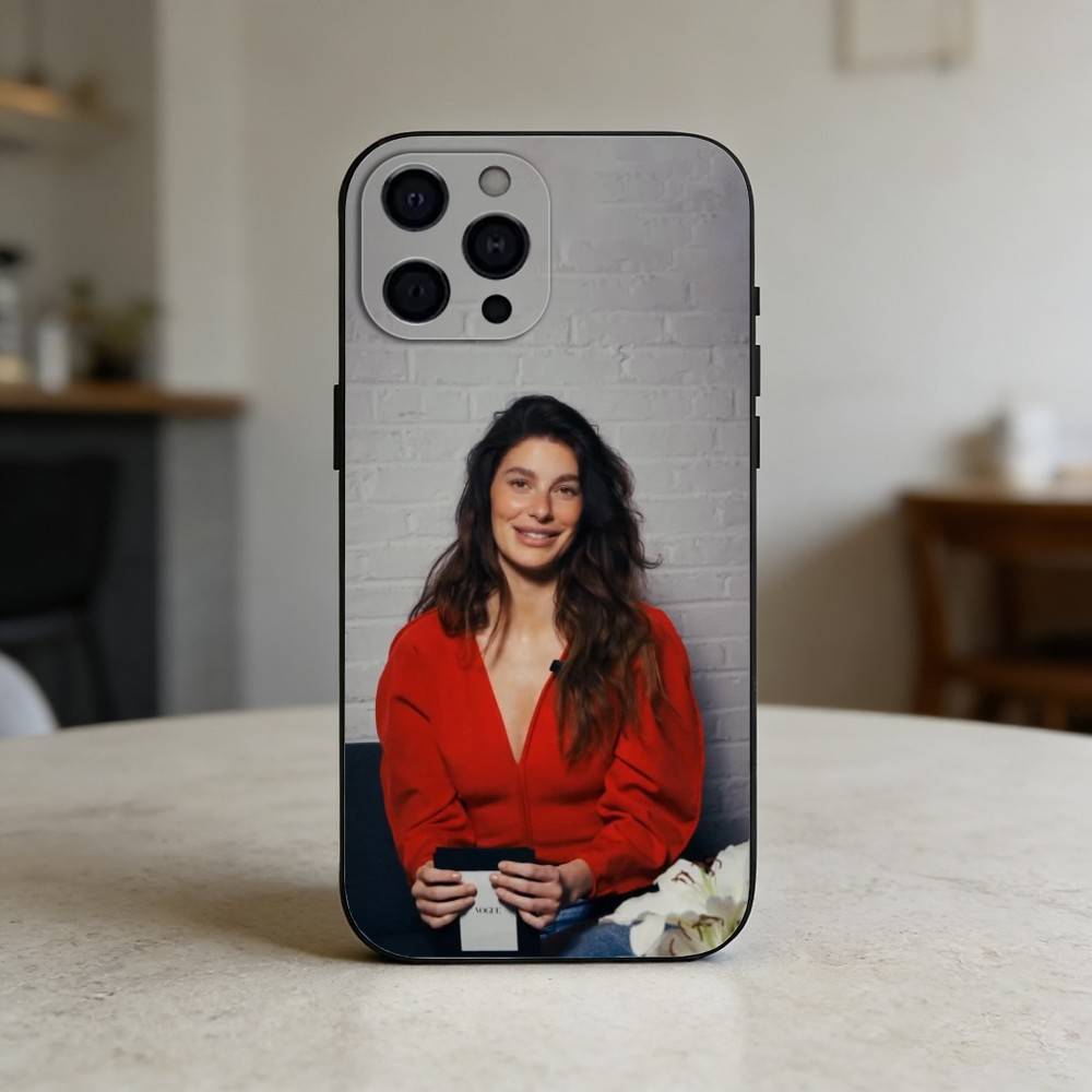 Чехол для телефона C-Camila M-Morrone для iPhone 17,16,15,14,13,12,11 Plus,Pro Max,SE4 Мягкий силиконовый черный чехол