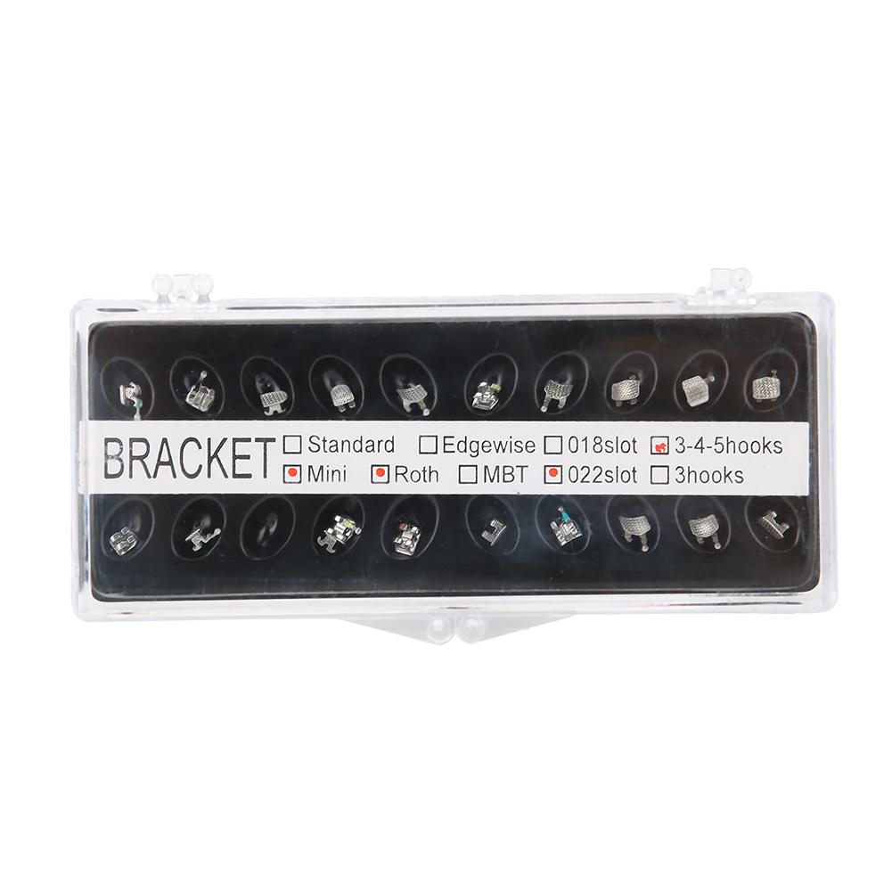 20pcs Orthodontic Metal Dental Bracket Brace Self 8209 Ligating Dentist Material
