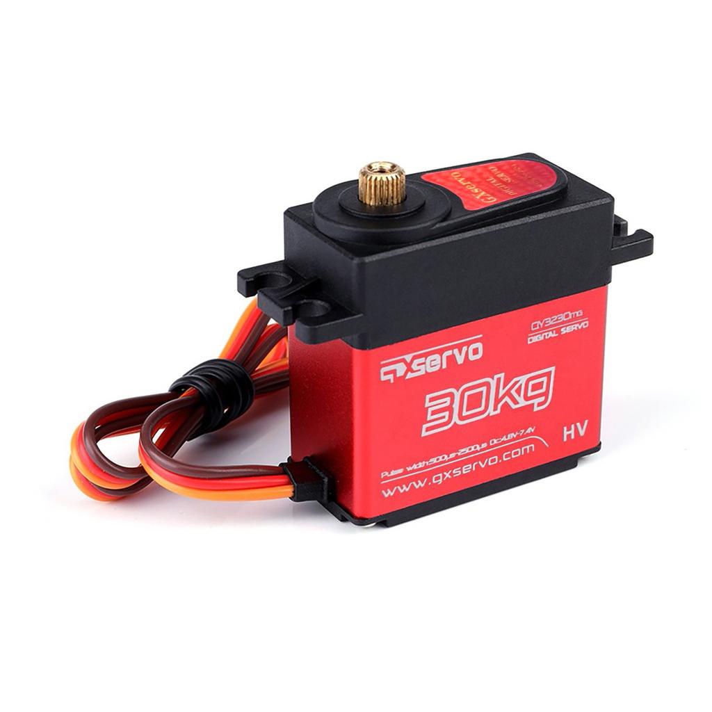 Цифровой сервопривод с металлической шестерней HS3230 30KG 25T Coreless водонепроницаемый для моделей RC
