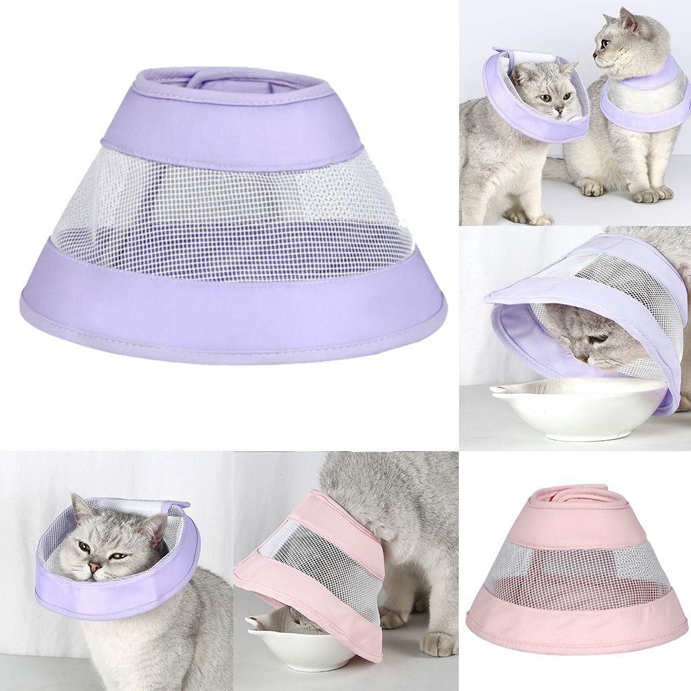 Cat Soft Collar Recovery To Stop Scratching Cat Paw Covers Pet Cone Soft After Surgery Cone Collar