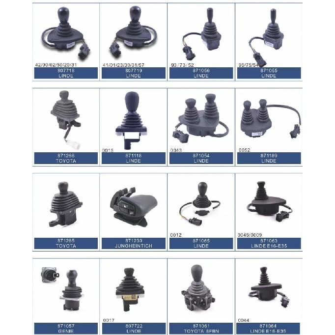 High Quality Electric forklift parts operation handle joystick used for LINDE E14/E16/E20-335/336 with OEM 7919040043