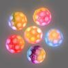 Moon Space Bouncy Balls for Kids Unique Sound Effects Jumping Ball LED Light-Up