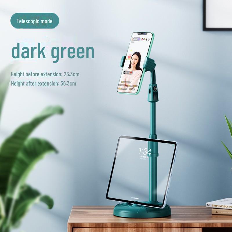 Невидимая подставка для мобильного телефона: Выдвижной настольный держатель для ленивых прямых трансляций и онлайн-занятий