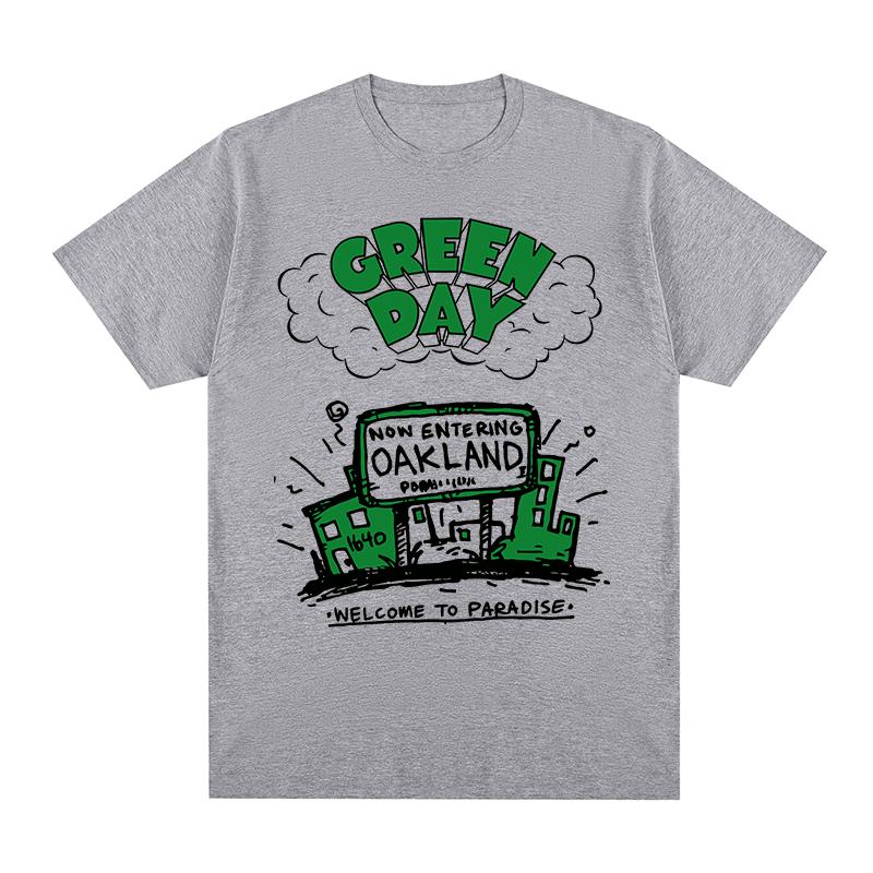 green day Vintage Tshirt Funny Cute Kawaii Clothing Graphic Y2k Aesthetic Cotton Men T shirt New Tee Tshirt Womens Tops