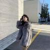 Autumn and Winter New Imitation Fox Fur Coat Temperament High-end Celebrity Warm Coat