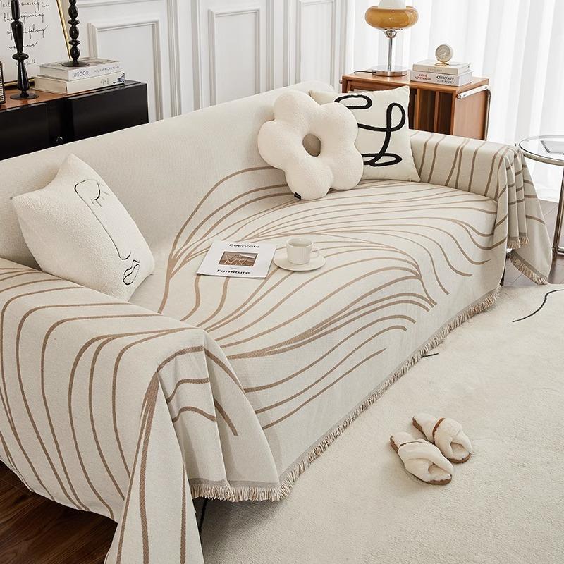 Чехол для дивана Line Chenille, универсальный для всех сезонов, простой, современный и модный чехол для дивана, высококачественное одеяло для дивана