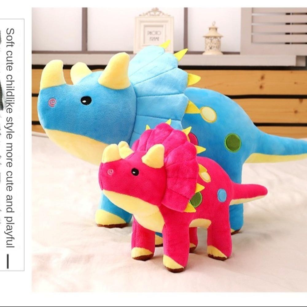 Big Triceratops Plush Toy 40/60CM Stuffed Animals Dolls Dinosaur Plush Toys  for Kids Girls Boys