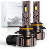 WAIXINGREN HB4 Светодиодные Супер Автомобильная Инспекция 9006 Светодиодные 5x 6500K Четырехкратное Охлаждение Тихий Долгий Шум Комплект из 2 Фары, Яркие, Соответствующие, Лампы, Ближний/Дальний,