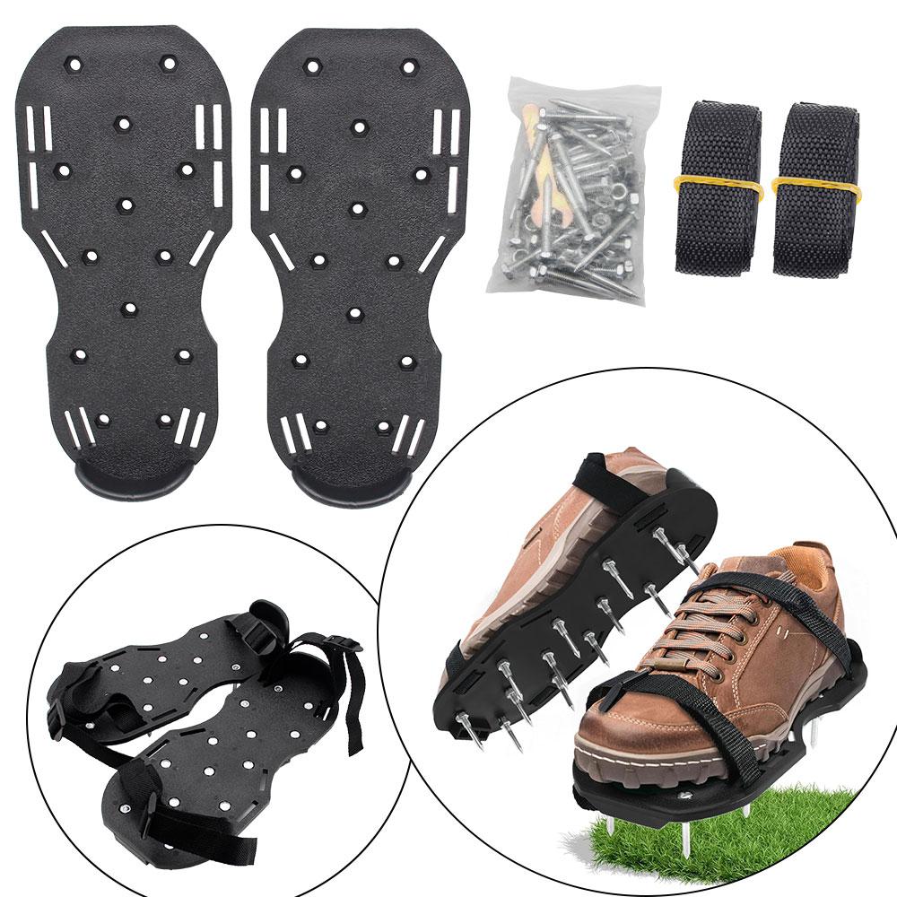 Противоскользящие гвоздевые туфли садовые инструменты обувь для рыхлой почвы цемент самовыравнивающиеся гвоздевые туфли эпоксидная краска для пола набор строительных инструментов