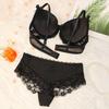 French Sexy Lace Lingerie Set for Small Chest Gathered and Lifted Anti-sagging Women's Bra