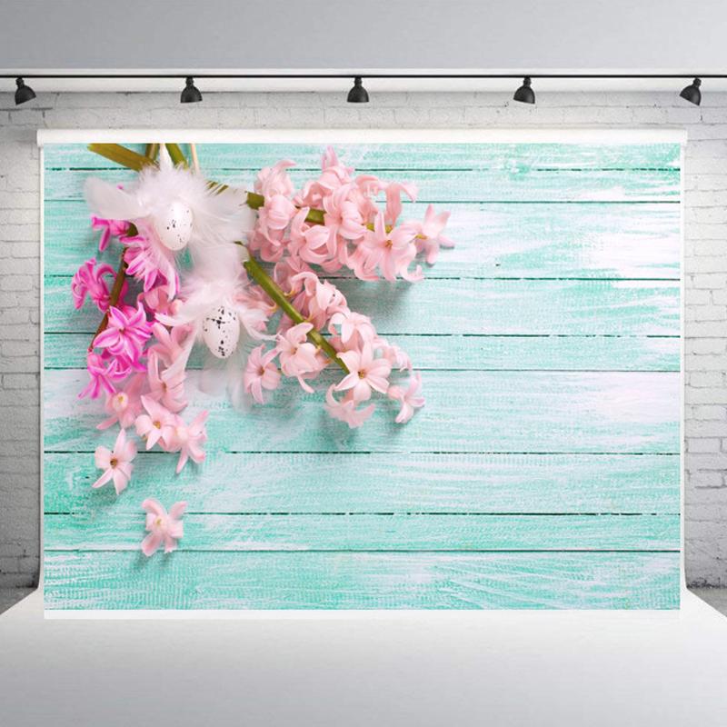 Пасхальный фон для вечеринки, фон для фотосъемки, кролик, цветные яйца, реквизит для детской фотостудии