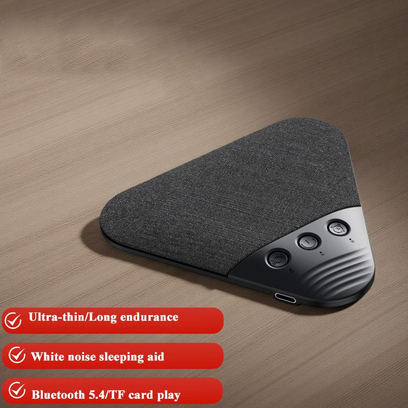Mini Sleeping Bluetooth Speaker Rechargeable White Noise Sleep Aid Soundbar Wireless Music Player Support TF Card Timed Shutdow