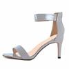 New Women Sandals Pumps 9cm Sexy Open Toe High Heels Buckle Thin Heel Summer Ankle Strap Sandal Party Dress Wedding Shoes