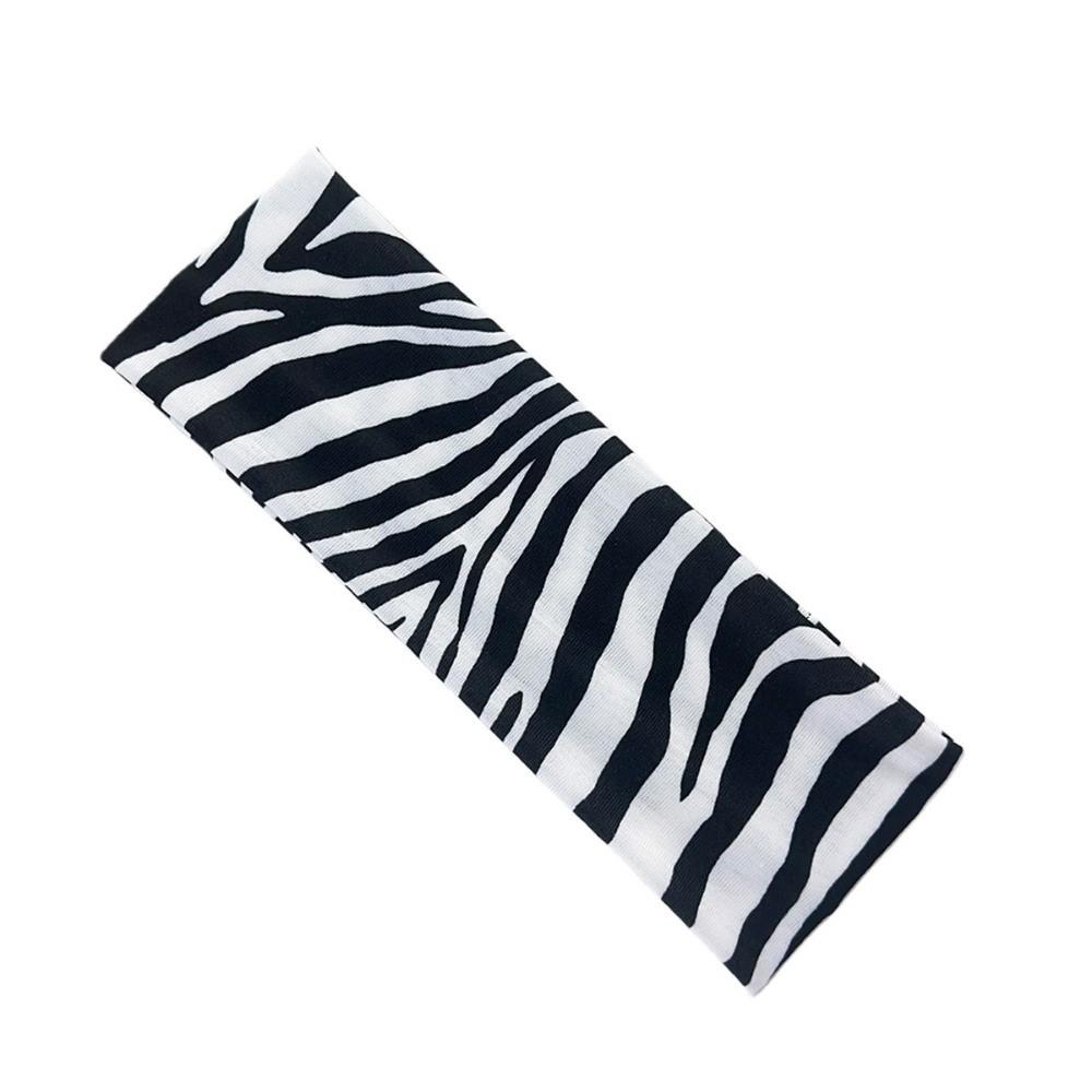 Wide-brimmed Zebra-print Headband High Elasticity Yoga Headband New Wide Brim Headband Sports