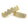 Top & Bottom Set Teeth Grillz Set Removable Design Dental Grills Tooth Caps  Dental Crown
