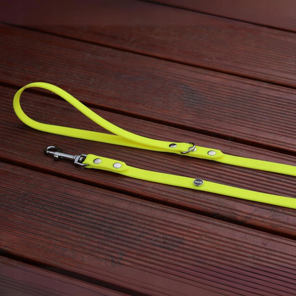 Hexa City Dog Leash, Width , L, /Neon