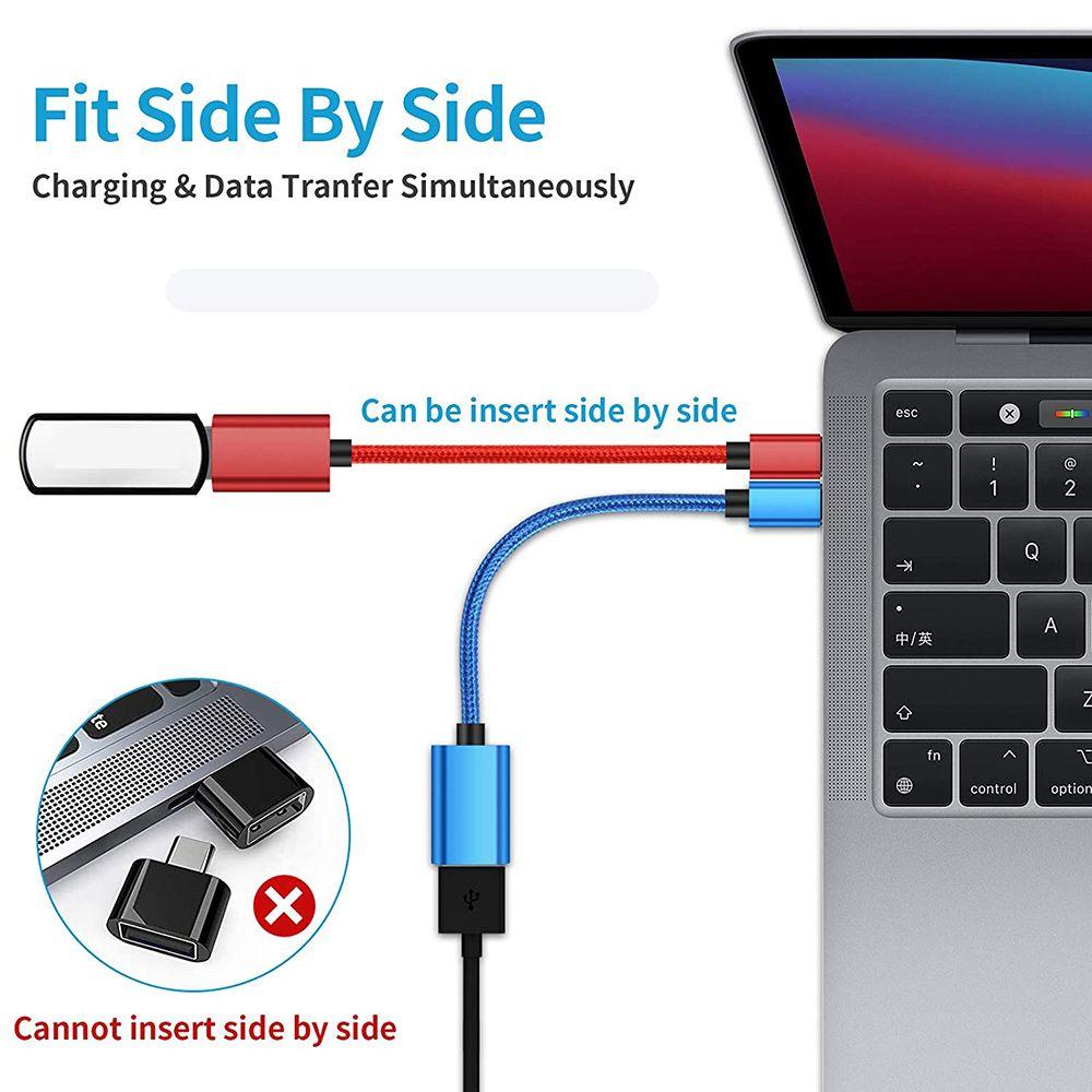 Laptop Hub Flash Disk OTG Type C Cable Data Cable Converter Computer Accessory Adapter Connector