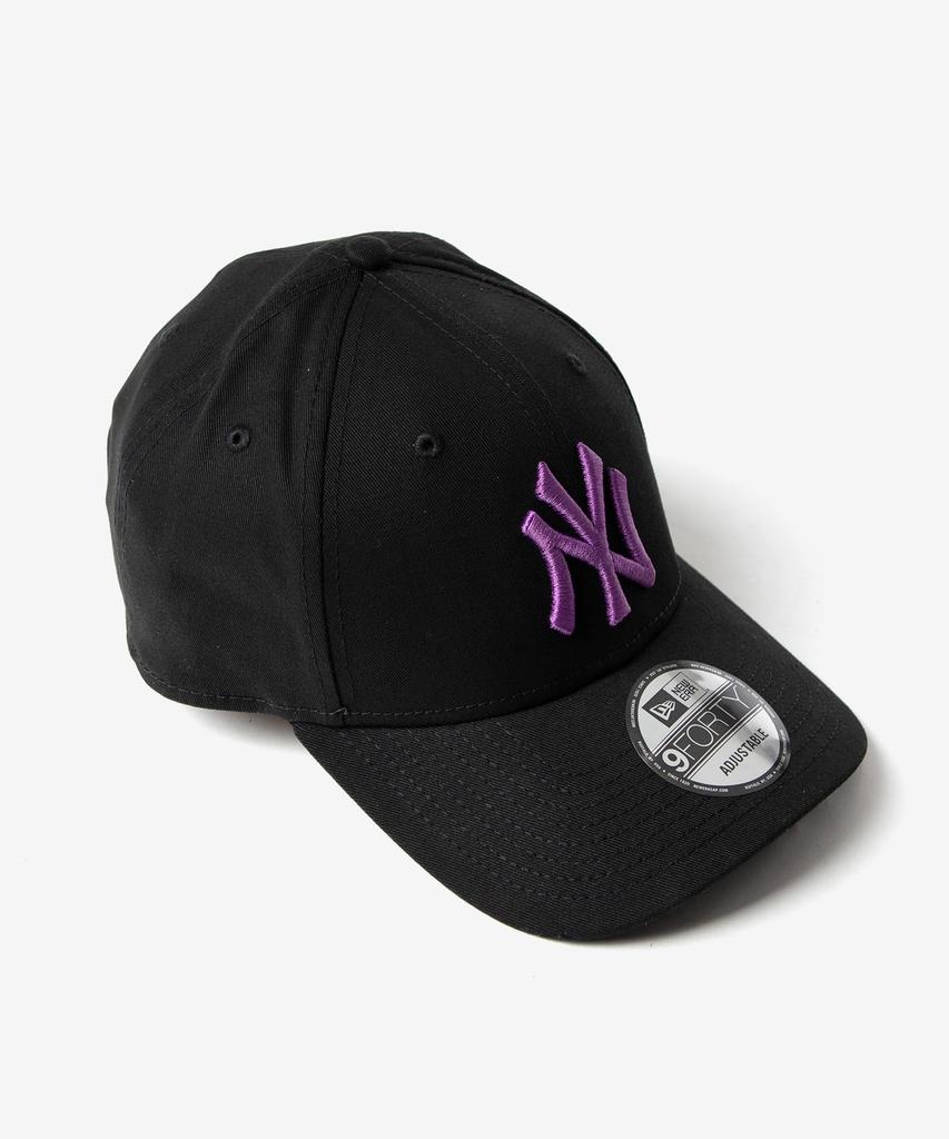 Кепка 60364451 9FORTY 940 New York Yankees MLB Classics Унисекс ЧЕРНЫЙ ФИОЛЕТОВЫЙ [New Era] & [Б/у]