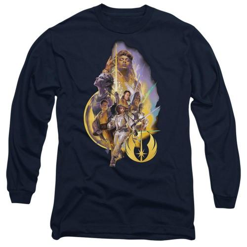 Star Wars: The Acolyte Unisex Adult High Republic Group Poster T-Shirt
