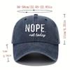 Casual Letter Baseball Caps For Women Men Fashion Adjustable Hip Hop Dad Hats Unisex Outdoor Sports Sun Hat Trucker Caps