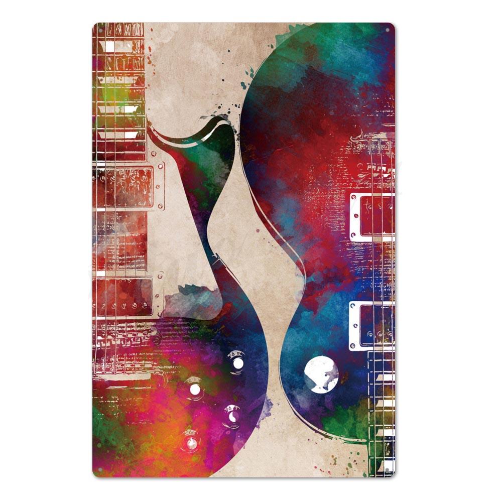 Оловянная вывеска в стиле рок-н-ролл, винтажная металлическая табличка, металлический винтажный металлический плакат, ретро-рок, Настенный декор для бара, паба, клуба, мужская пещера 20x30